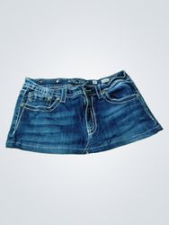 Miss Me Jeans Embellished Denim Skirt