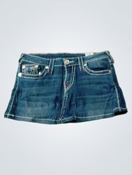 True Religion Denim Mini Skirt