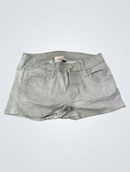 True Religion Grey Denim Shorts