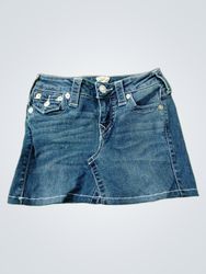 True Religion Denim Mini Skirt