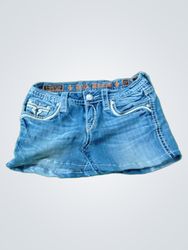 Rock Revival Denim Skirt