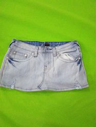 True Religion Denim Mini Skirt