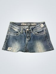 YMI Denim Mini Skirt