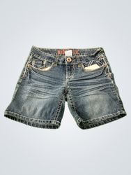 Hydraulic Denim Shorts