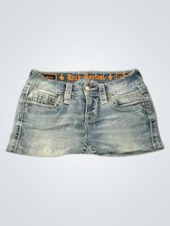 Rock Revival Denim Skirt