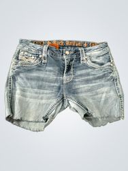 Rock Revival Denim Shorts