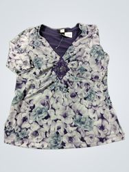 studio 1940 Floral Print Blouse