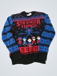 Stranger Things Graphic Knit Sweater