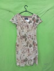 S.L. Fashions Petite Floral Print Dress