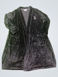 Juicy Couture Black Velour Robe