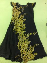 Robe maxi non marquée à imprimé floral