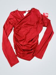 Divided by H&M Long-Sleeve Ruched Top