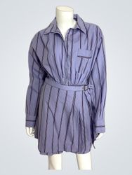 Free People High Vibrations Shirt Dress (Like New)