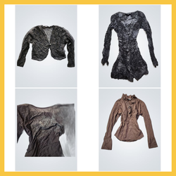Y2K Lace Blouses Bundle