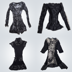 Y2K Lace Blouses Bundle