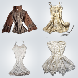 Y2K Lace Blouses Bundle