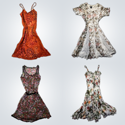 Y2K Floral Dress Bundle