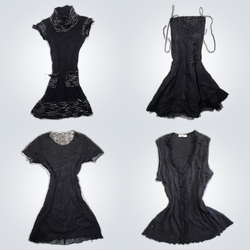 Y2K Lace Blouses Bundle