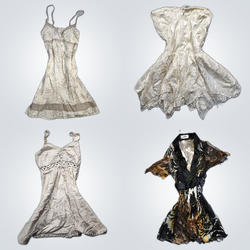 Y2K Lace Blouses Bundle