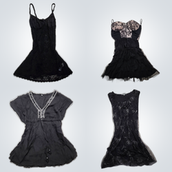 Y2K Lace Blouses Bundle