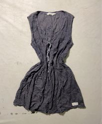 Gray Sleeveless Dress