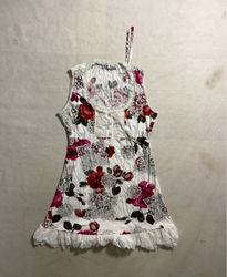Quinze heures trente Paris floral print sleeveless..