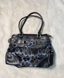 Coach Signature C Monogram Tote Bag