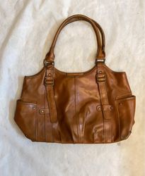 Mondani New York Brown Leather Handbag