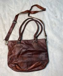 Gusti Leder nature Brown Leather Handbag