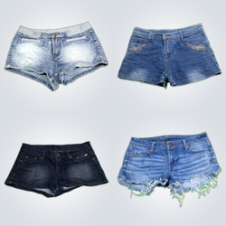 Y2K Denim Shorts Bundle