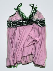 Pink Chemise with Sequins