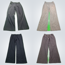 Gray Pinstripe Pant Bundle