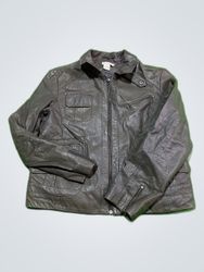Boston Proper Leather Jacket
