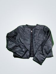 Evan Davies Black Leather Jacket