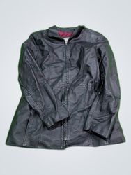 Croft & Barrow Black Leather Jacket