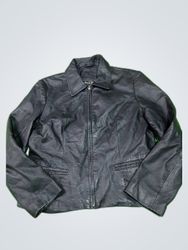 Silver Fox Leather Jacket