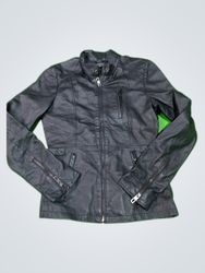 Crossroads Black Leather Jacket