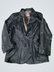 Excelled Men's Black Leather Jacket