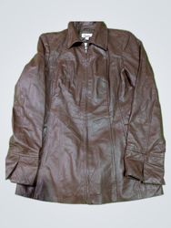 Denim & Co. Leather Jacket