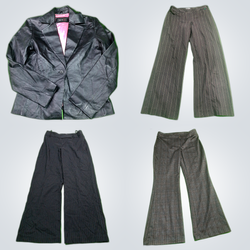 Y2K Pinstripe Pant Bundle