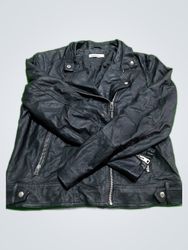 Just Jeans Black Leather Jacket