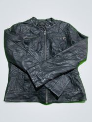 ONLY Leather Moto Jacket
