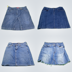 levi's denim mini skirt