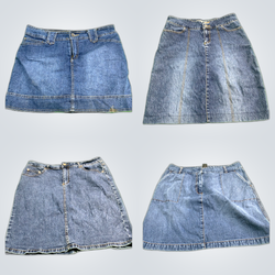 Denim Mini Skirts Bundle