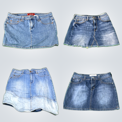 levi's denim mini skirt