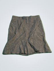 Vince Brown Mini Skirt