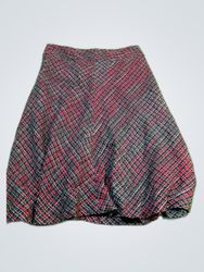 Jones New York Plaid Mini Skirt