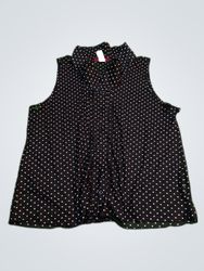 Lillie's Closet Printed Sleeveless Blouse