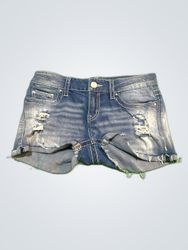 Daytrip Distressed Denim Shorts