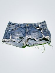 Diesel Distressed Denim Shorts
